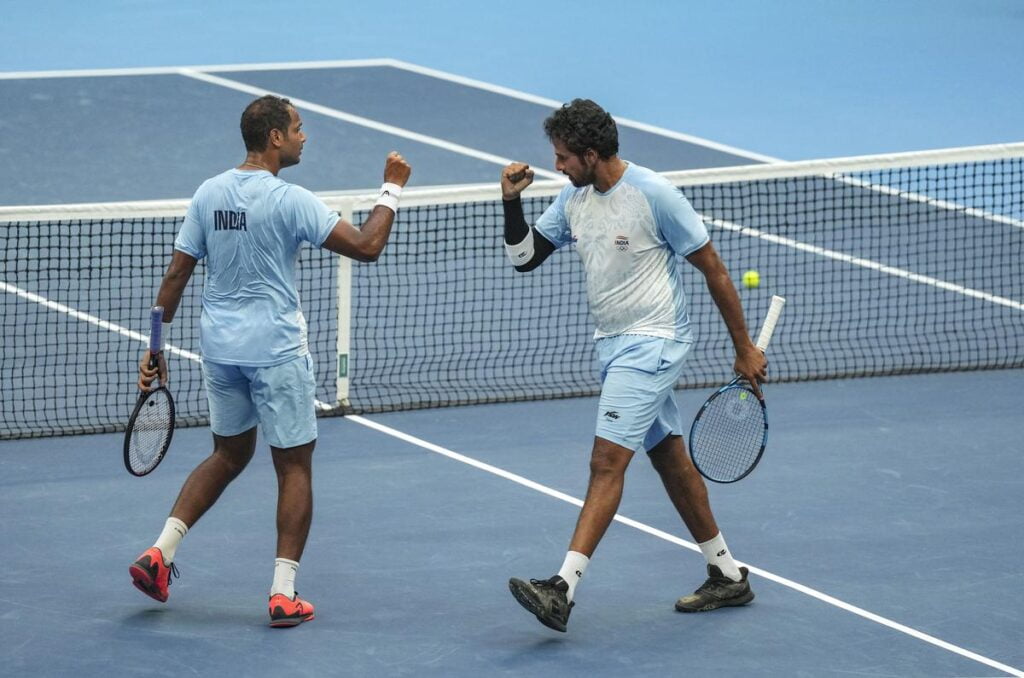 sportsclaw-tennis-ramkumar-myneini-Pair-One-Win-Away From Men's Doubles-Gold